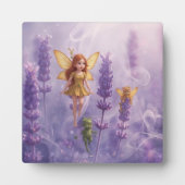 Plaque Photo Caprice Parmi les Fleurs Violettes (Devant)