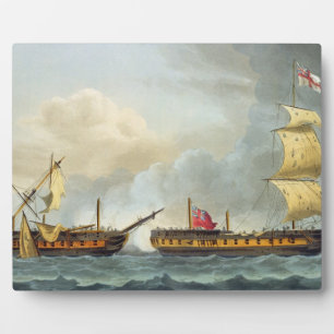 Plaque Photo Capture de La Fique, 5 janvier 1795, extrait de 'T