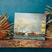 Plaque Photo Capture de La Fique, 5 janvier 1795, extrait de 'T (Côté)