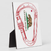 Plaque Photo Carabiner d'Escalade californienne (Côté)