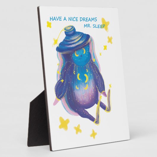 Plaque Photo caractère mignon (Côté)