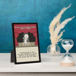 Plaque Photo Caractère principal