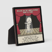 Plaque Photo Caractère principal (Recto)