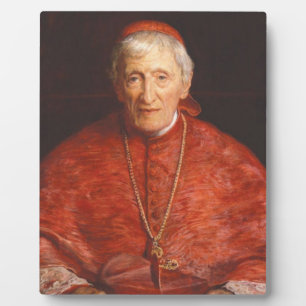 Plaque Photo Cardinal de St. John Henry Newman Catholique