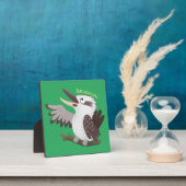 Plaque Photo Caricature de kookaburra drôle et drôle (Insitu)