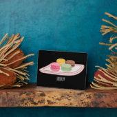 Plaque Photo Caricature de Macaron (Côté)