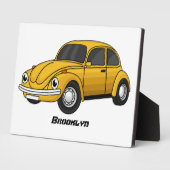 Plaque Photo Caricature de voiture classique (Côté)