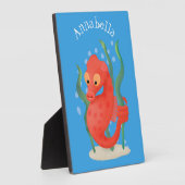 Plaque Photo Caricature d'hippocampe pygmée (Côté)