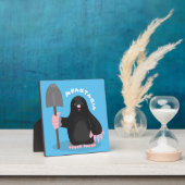 Plaque Photo Caricature mole joyeux (Insitu)