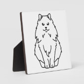 Plaque Photo Caricature norvégienne pour chats (Recto)