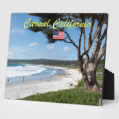 PLAQUE PHOTO CARMEL BY THE SEA - MONTEREY CALIFORNIA USA (Côté)