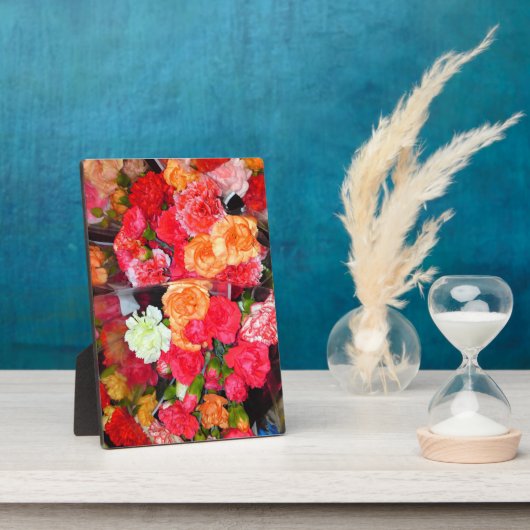 Plaque photo Carnation Flower Mix (Côté)