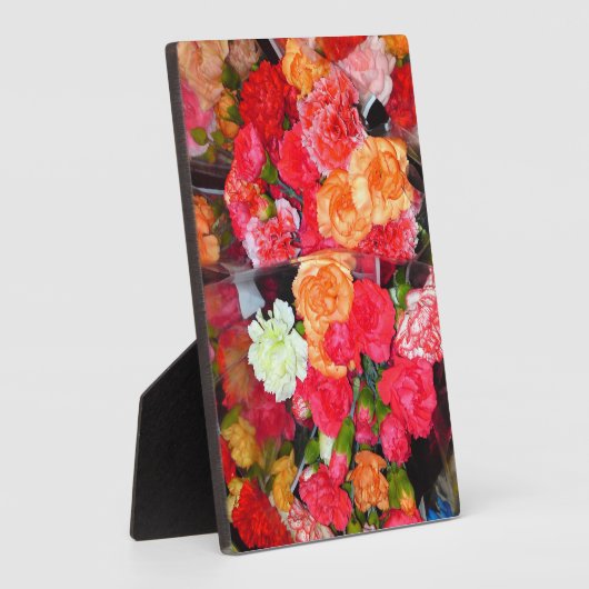 Plaque photo Carnation Flower Mix (Côté)
