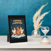 Plaque Photo Caroleurs de poulet (Côté)