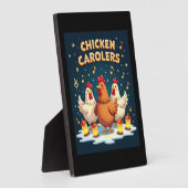 Plaque Photo Caroleurs de poulet (Côté)