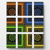 Plaque Photo Carré dans une boîte (Devant)