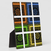 Plaque Photo Carré dans une boîte (Côté)