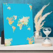 Plaque Photo carte (Côté)