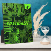 Plaque Photo Carte de circuit électronique écologique à circuit (Côté)