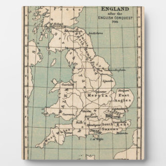 Plaque Photo Carte de la vieille Angleterre