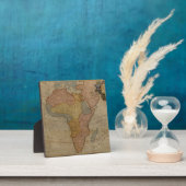 Plaque Photo Carte de l'Afrique | 1700 (Insitu)