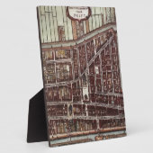 Plaque Photo Carte de ville de Delft 1649 (Côté)