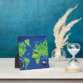 Plaque Photo Carte du monde (Insitu)