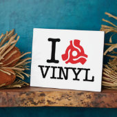 Plaque Photo Carte I 45 Vinyl (Côté)