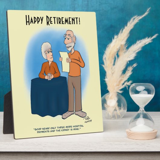 Plaque Photo Carte Kidney jaune pâle (Côté)