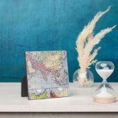 Plaque Photo Carte politique | Asie (Insitu)