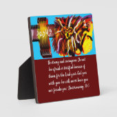 Plaque Photo Carte postale Lion (Recto)