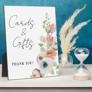 Plaque Photo Cartes Florales et Cadeaux Enterrement de Vie de J
