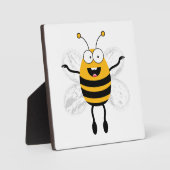 Plaque Photo Cartoon Bee (Recto)