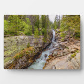 Plaque Photo Cascade d'eau et rivière (Devant)