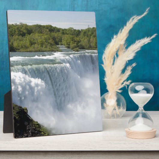 Plaque Photo Cascade du Niagara (Côté)