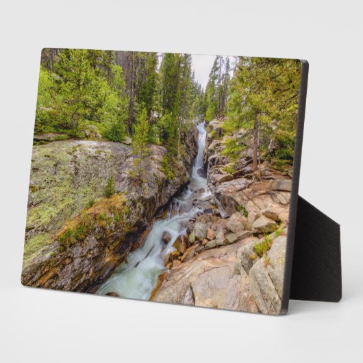 Plaque Photo Cascade et rivière Cascade (Côté)