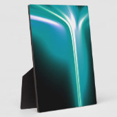 Plaque Photo Cascade verte brillante de lumière (Côté)