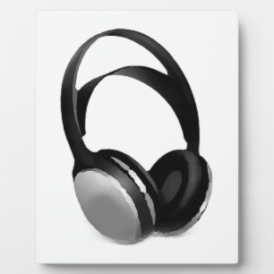 Plaque Photo Casque Pop Art