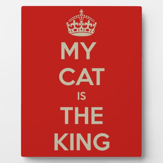 Plaque Photo Cat (Devant)