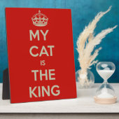 Plaque Photo Cat (Côté)