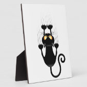 Plaque Photo Cat Falling down fun dessin personnage (Côté)