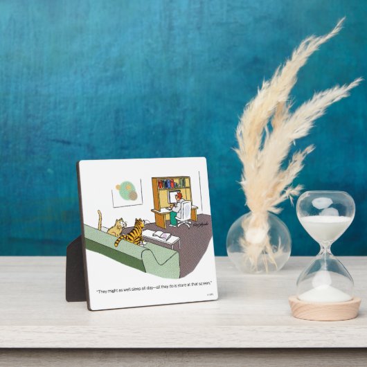 Plaque Photo Cat Talk (Insitu)