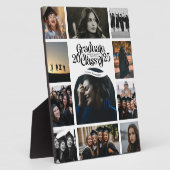 Plaque Photo Catégorie 2025 ÉCOLE Graduation 11 Photo Collage (Côté)