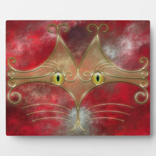 Plaque photo Cat's-Eyes