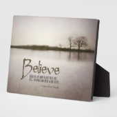 Plaque Photo Ce que vous avez fait (Côté)