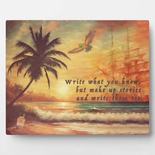 Plaque Photo Ce que vous savez - (Devant)