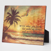 Plaque Photo Ce que vous savez - (Côté)