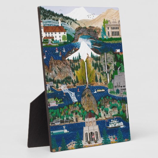 Plaque Photo Célébration de la gorge de Columbia River (Côté)