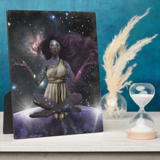 Plaque Photo Celestial Star Goddess Starseed Inanna Venus (Côté)