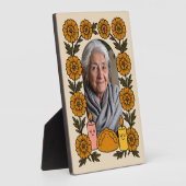 Plaque Photo Cempasúchil Ofrenda Altar Día de Muertos (Côté)